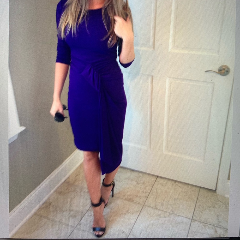 BCBG Plum/Berry stretchy dress